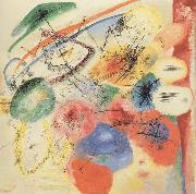 Wassily Kandinsky Fekete Vonasok I oil